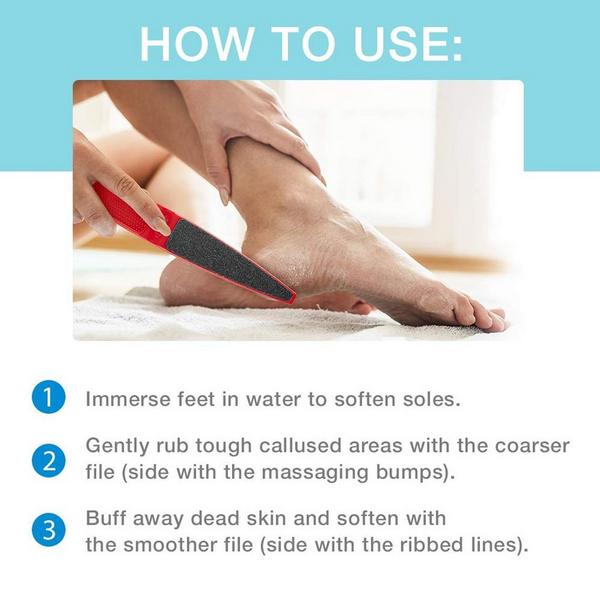 Flowery Foot File, Remove Unwanted Calluses #6
