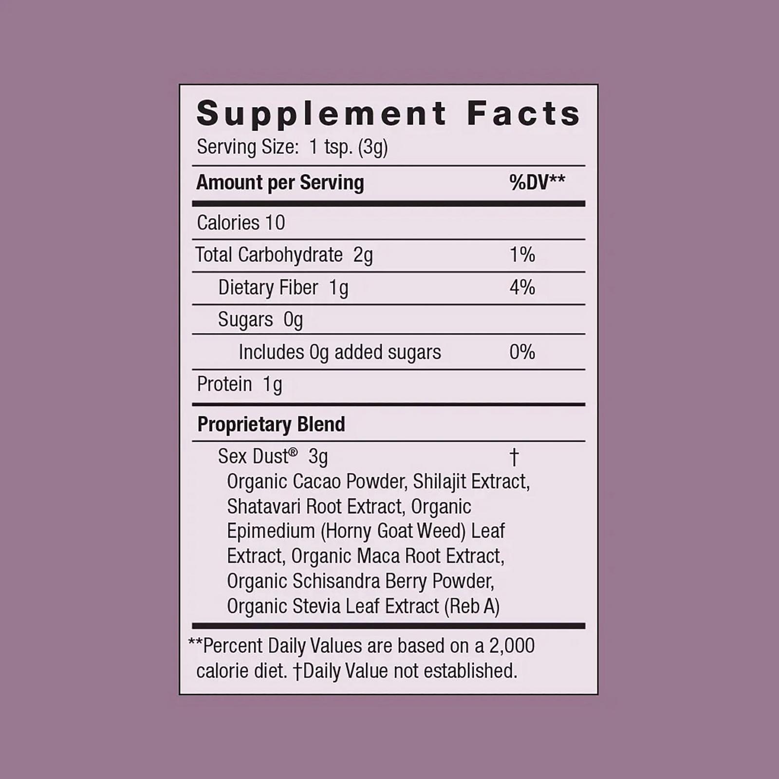 Sex Dust Adaptogens for Hormones and Libido