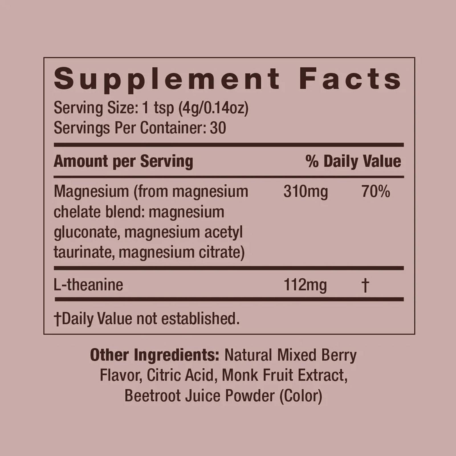 Magnesi-Om Sleep and Relaxation Supplement