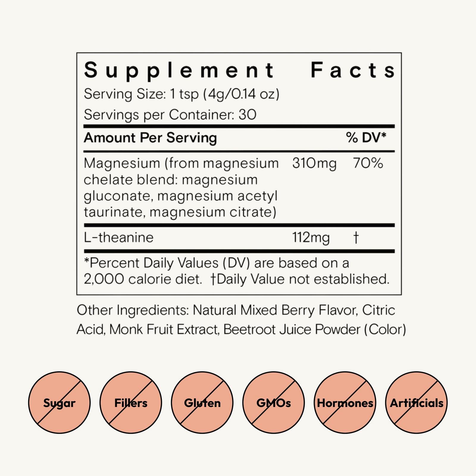 Magnesi-Om Sleep and Relaxation Supplement