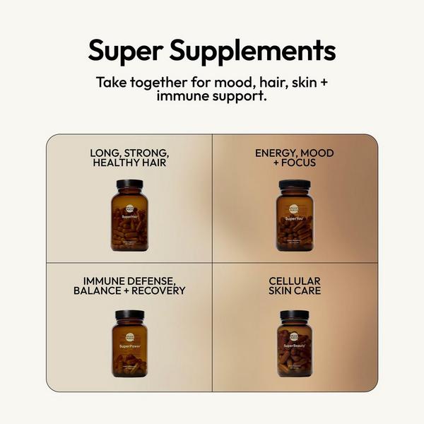 Moon Juice SuperHair Daily Hair Nutrition Supplement #6