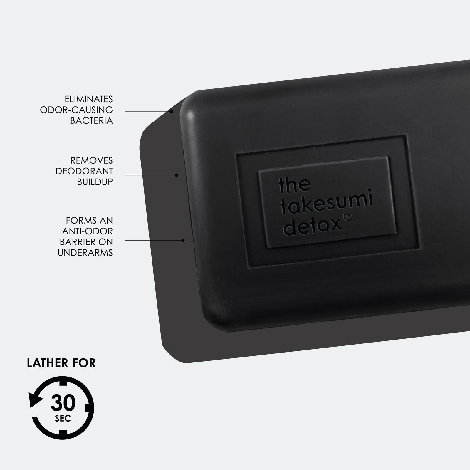 The Takesumi Detox The Underarm Bar - For Natural Deodorant Users With Excess Odor