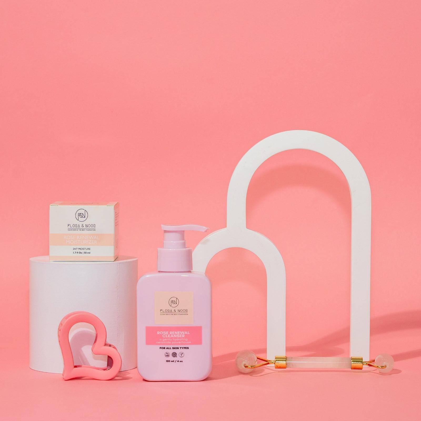 Rose Renewal Tri-Peptide and Ceramide Cleanser