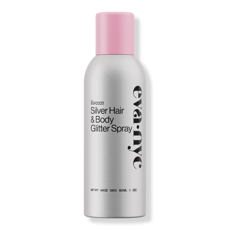 glitter dress spray Eva Nyc - 4.9 oz Kweeen Silver Color_PINK