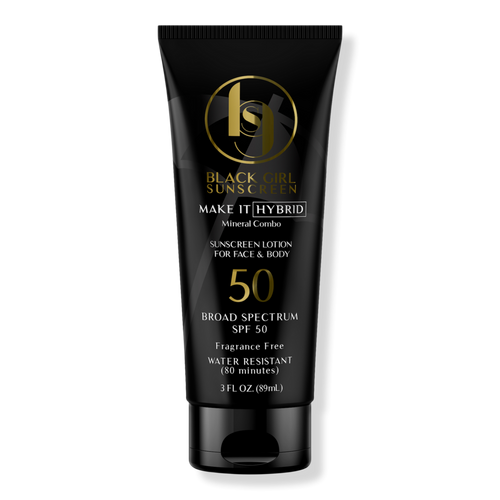 Black Girl Sunscreen Make It Hybrid Broad Spectrum SPF 50