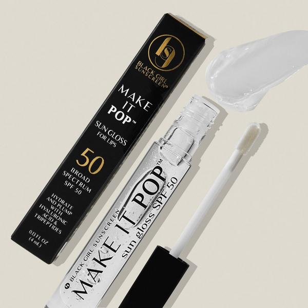 Black Girl Sunscreen Make It Pop Lip Sun Gloss SPF50 #7