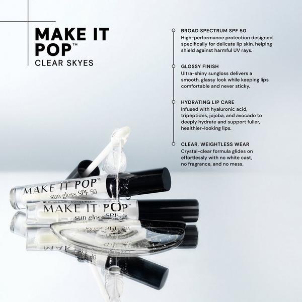 Black Girl Sunscreen Make It Pop Lip Sun Gloss SPF50 #8