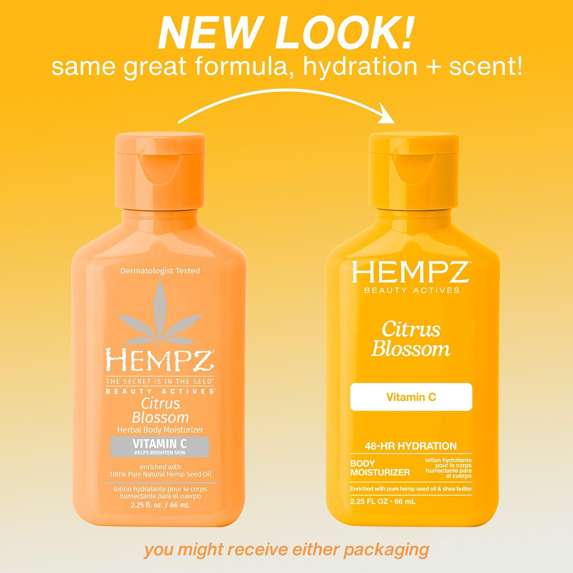 Увлажняющее молочко для тела Hempz Citrus Blossom с витамином C — фото 2