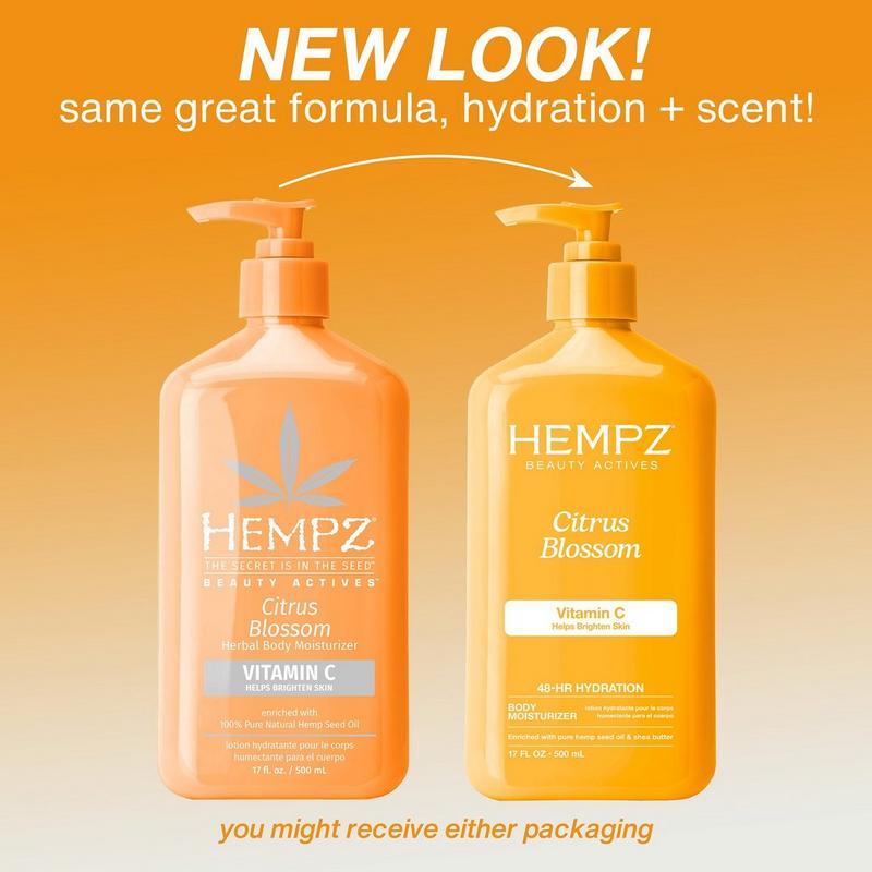 Hempz - 17.0 oz Citrus Blossom Body Moisturizer with Vitamin C