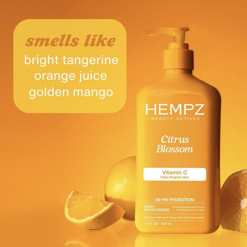 Hempz - 17.0 oz Citrus Blossom Body Moisturizer with Vitamin C