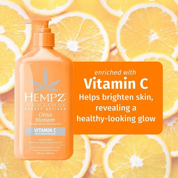 Hempz Citrus Blossom Herbal Body Moisturizer With Vitamin C #4