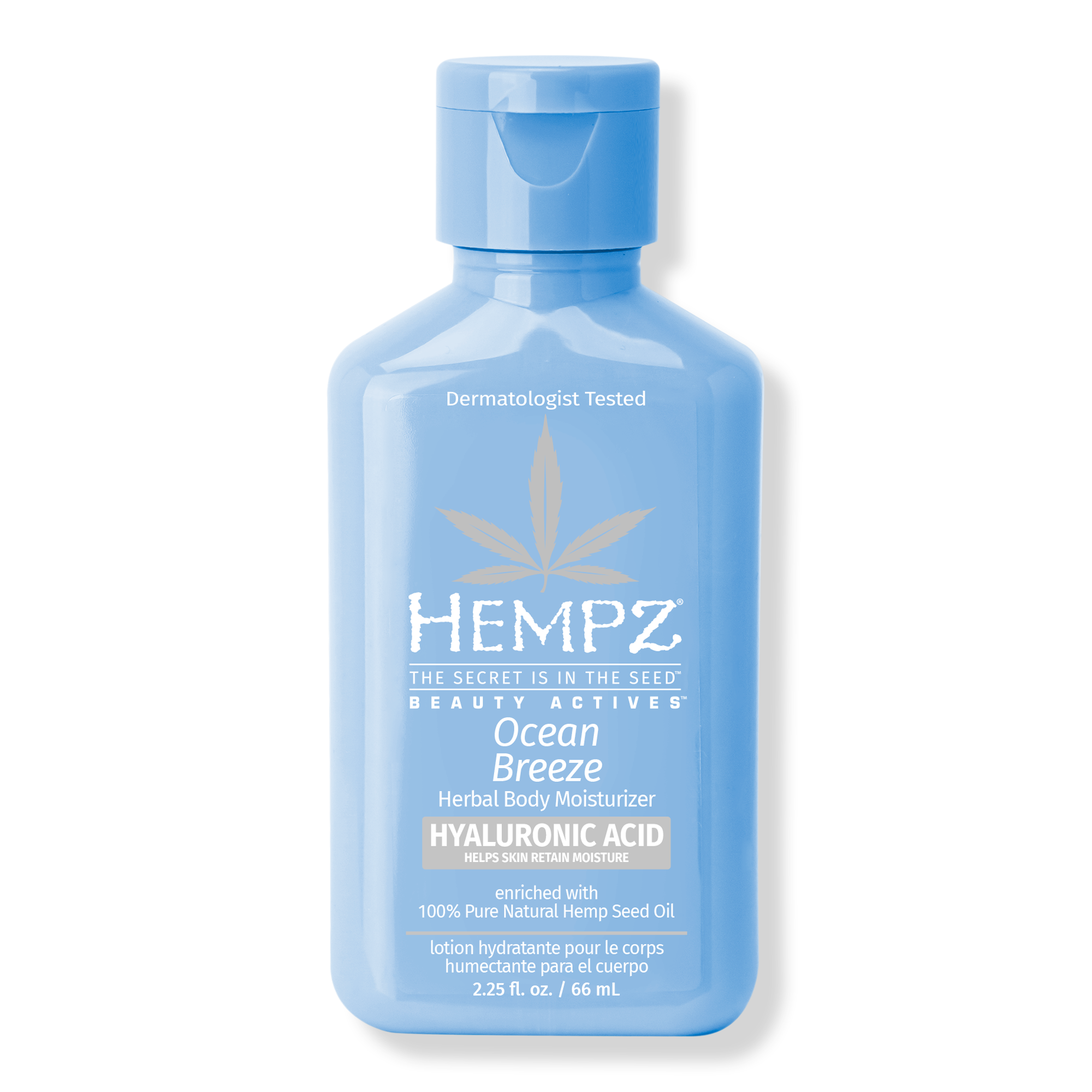 Hempz Ocean Breeze 225 Oz Ocean Breeze Herbal Body Moisturizer With Hyaluronic Acid Ulta 6093