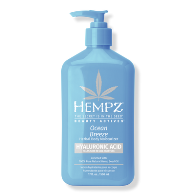 Hempz Ocean Breeze Herbal Body Moisturizer With Hyaluronic Acid