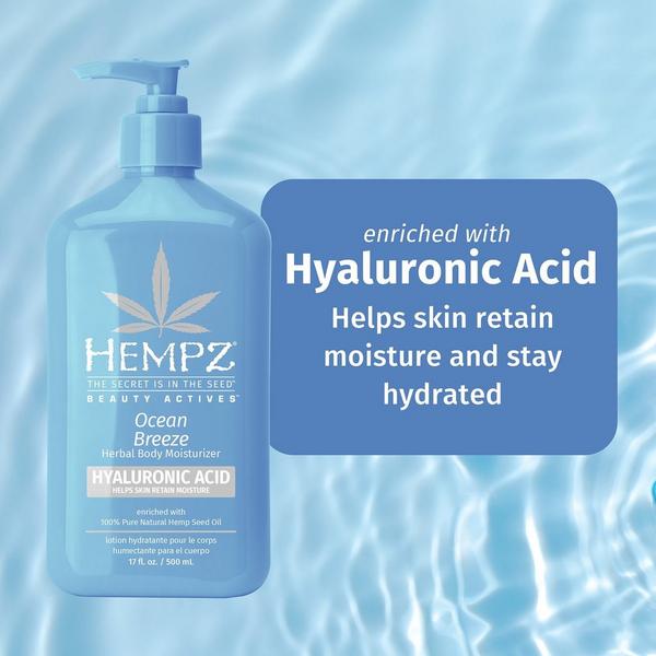 Hempz Ocean Breeze Herbal Body Moisturizer With Hyaluronic Acid #4