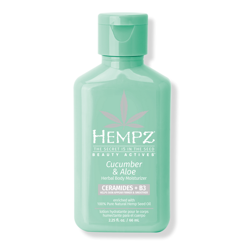 Hempz - 2.25 oz Cucumber & Aloe Moisturizer With Ceramides +