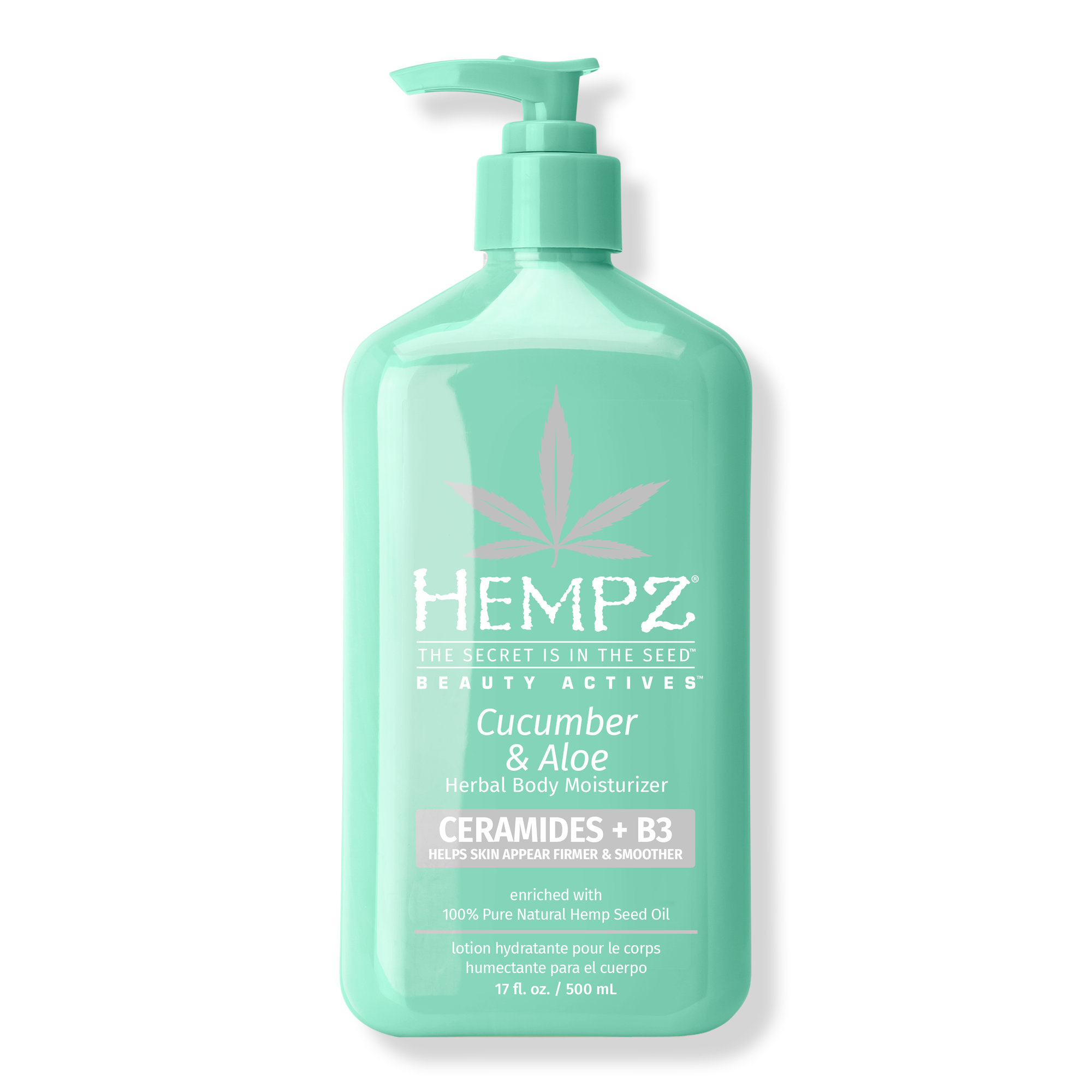 Hempz Cucumber & Aloe Moisturizer With Ceramides + B3 #1