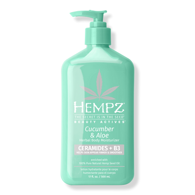 Hempz Cucumber & Aloe Moisturizer With Ceramides + B3