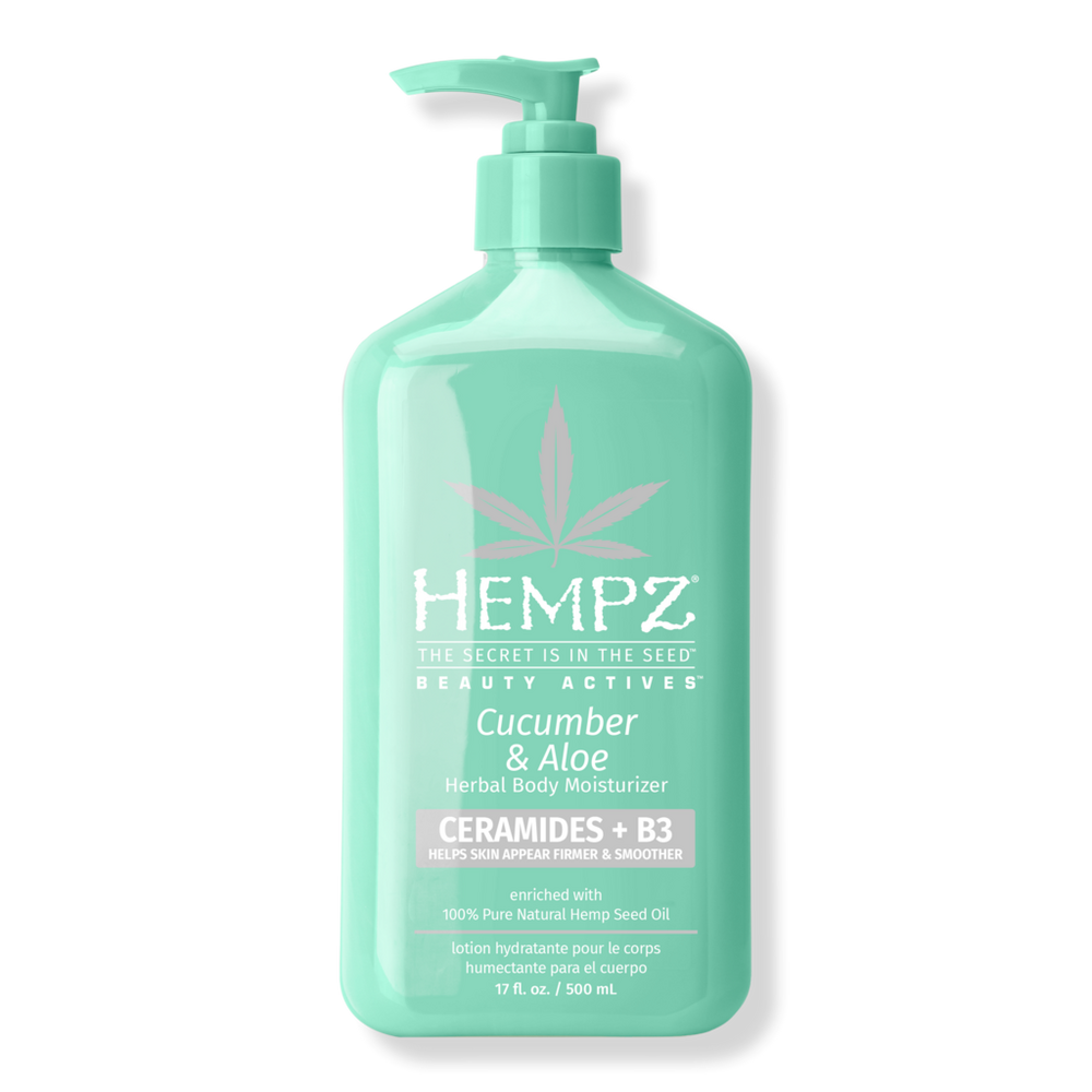 Hempz Cucumber & Aloe Moisturizer With Ceramides + B3