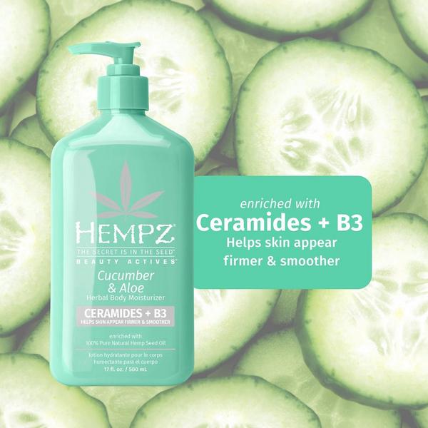 Hempz Cucumber & Aloe Moisturizer With Ceramides + B3 #4