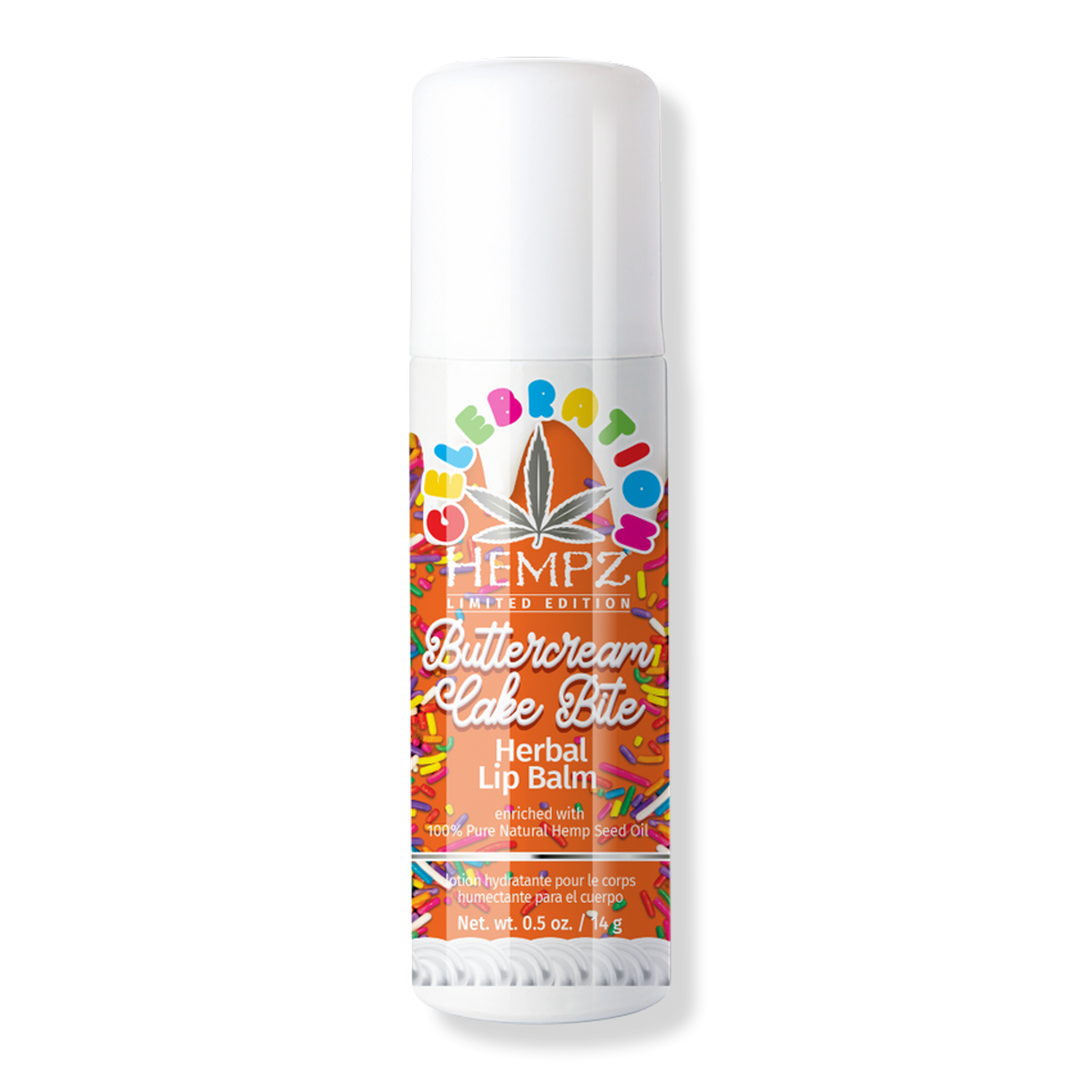 Hempz Limited Edition Buttercream Cake Bite Herbal Lip Balm #1