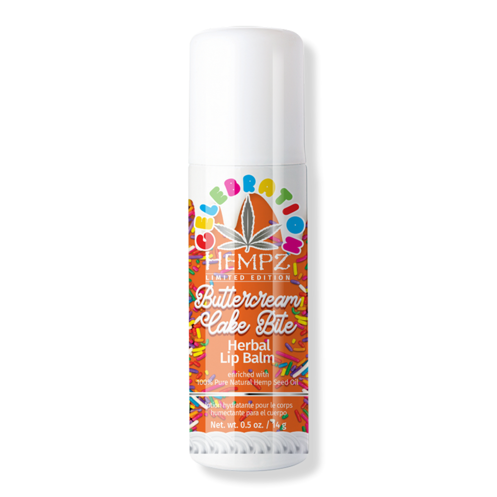 Hempz Buttercream Cake Bite Herbal Lip Balm