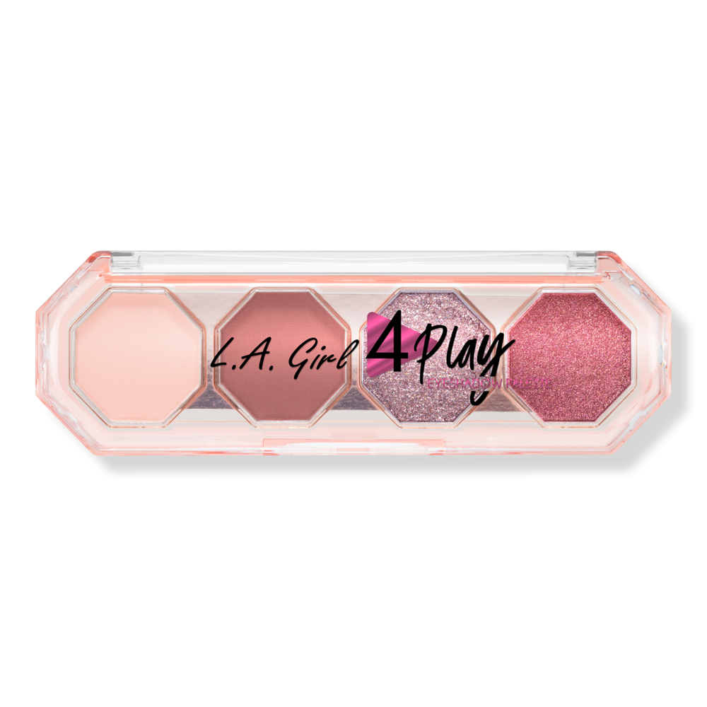 L.a. Girl 4play Eye Shadow Quad Palette - Feel Good