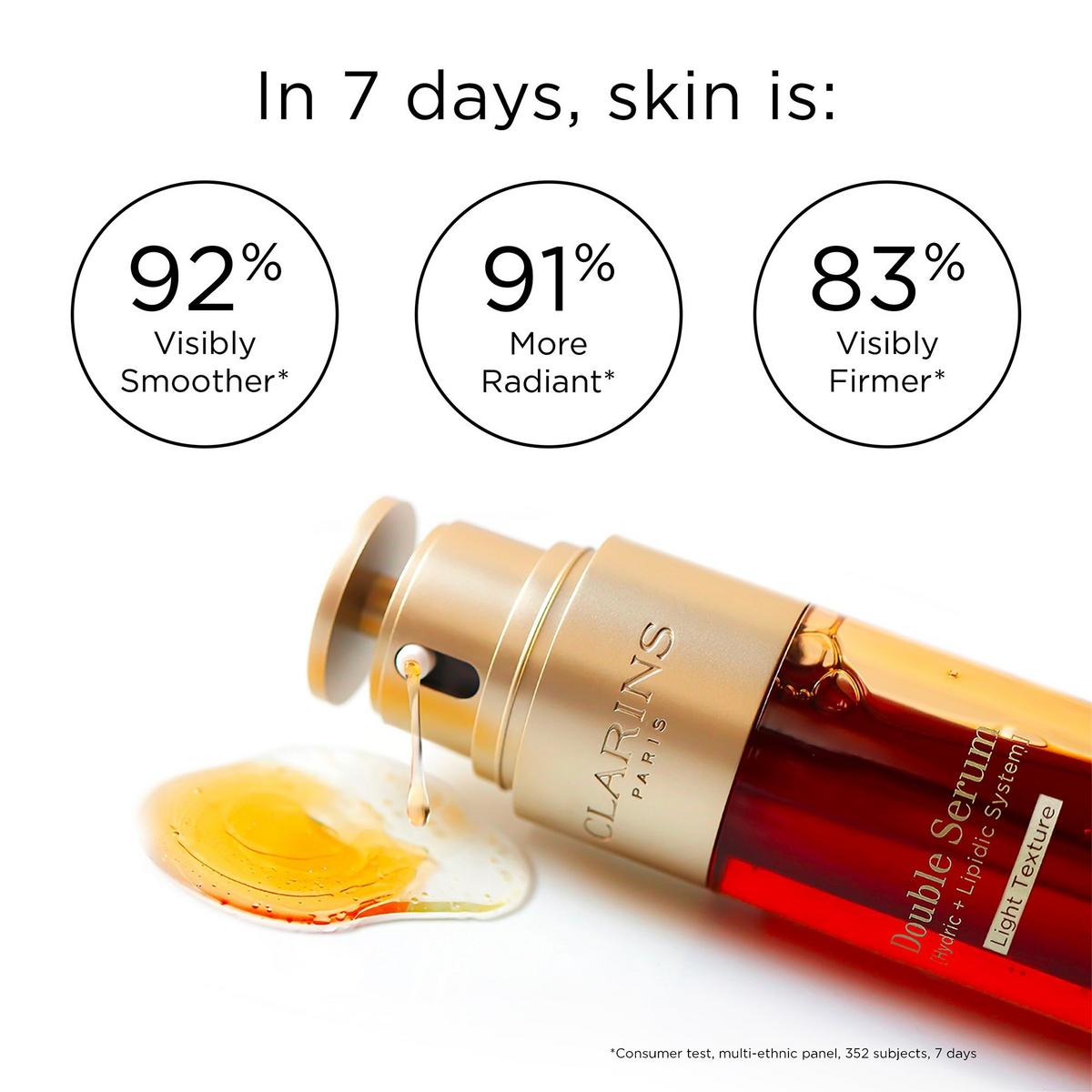 Clarins double deals serum 1.6oz / 50ml