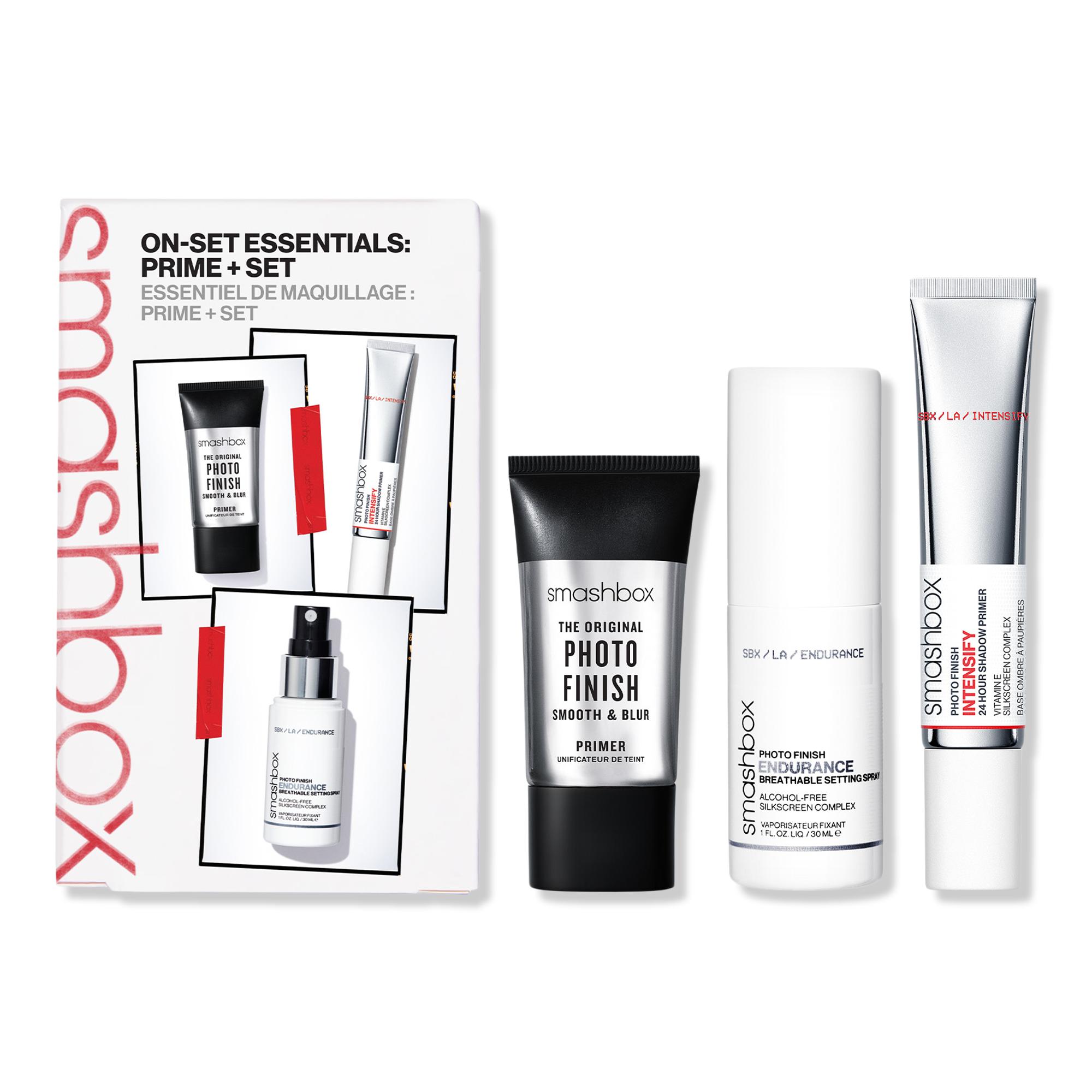 Smashbox On-Set Essentials: Primer + Setting Spray Trio #1