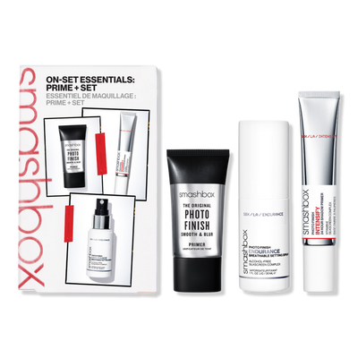 Smashbox On-Set Essentials: Primer + Setting Spray Trio