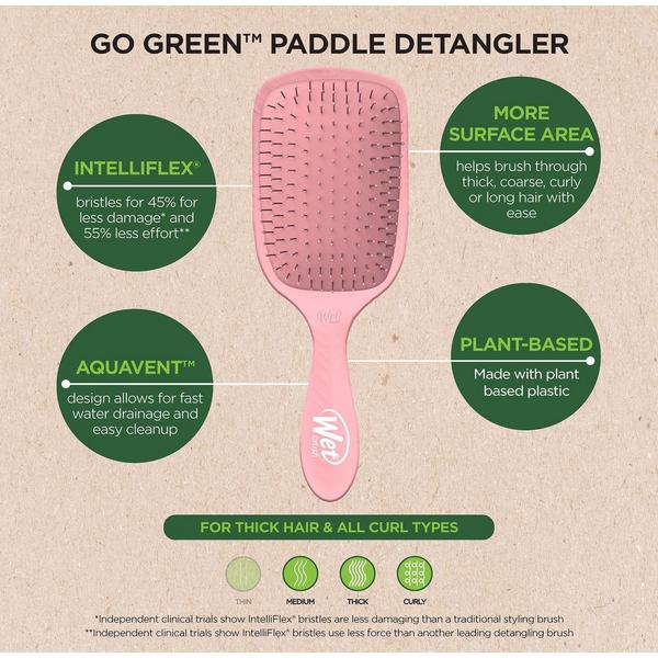 Wet Brush Go Green Paddle Detangler #4