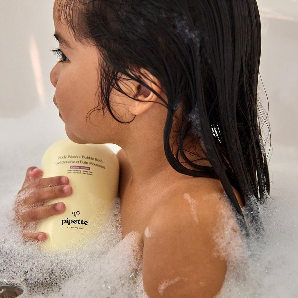 Pipette Body Wash + Bubble Bath - Calming Lavender - 16 fl oz