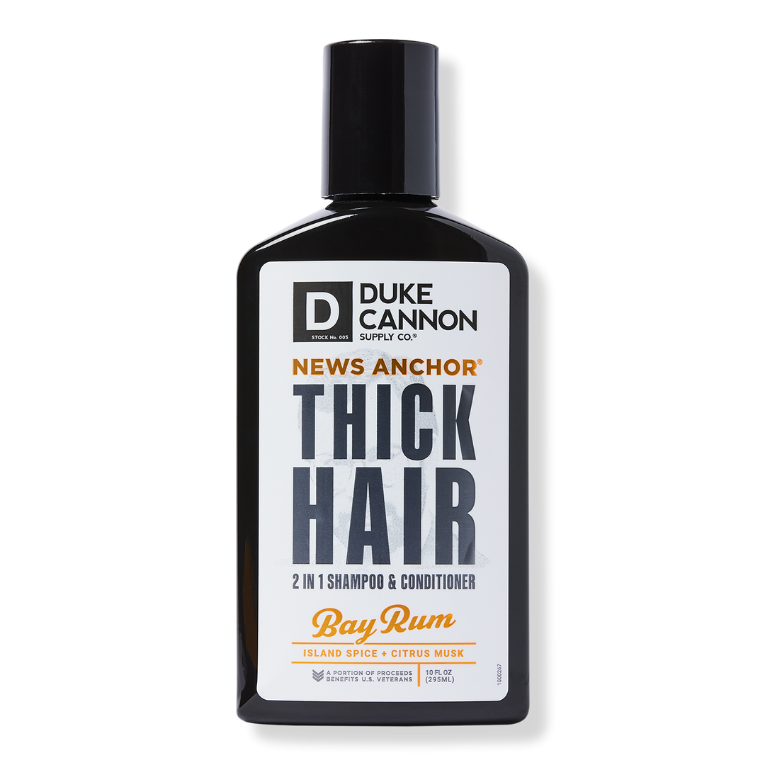 Duke Cannon Supply Co News Anchor 2 In 1 Bay Rum Hair Wash #1