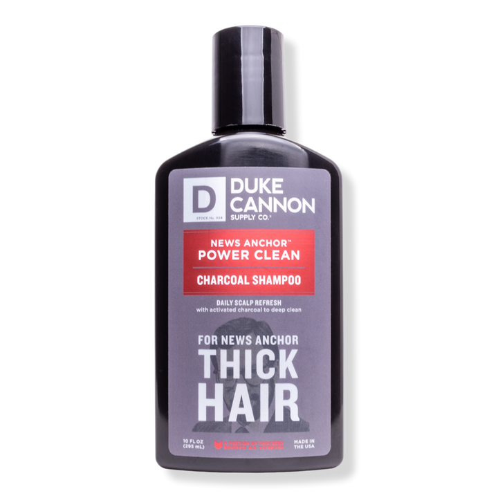 Duke Cannon Supply Co News Anchor Power Clean Charcoal Shampoo #1