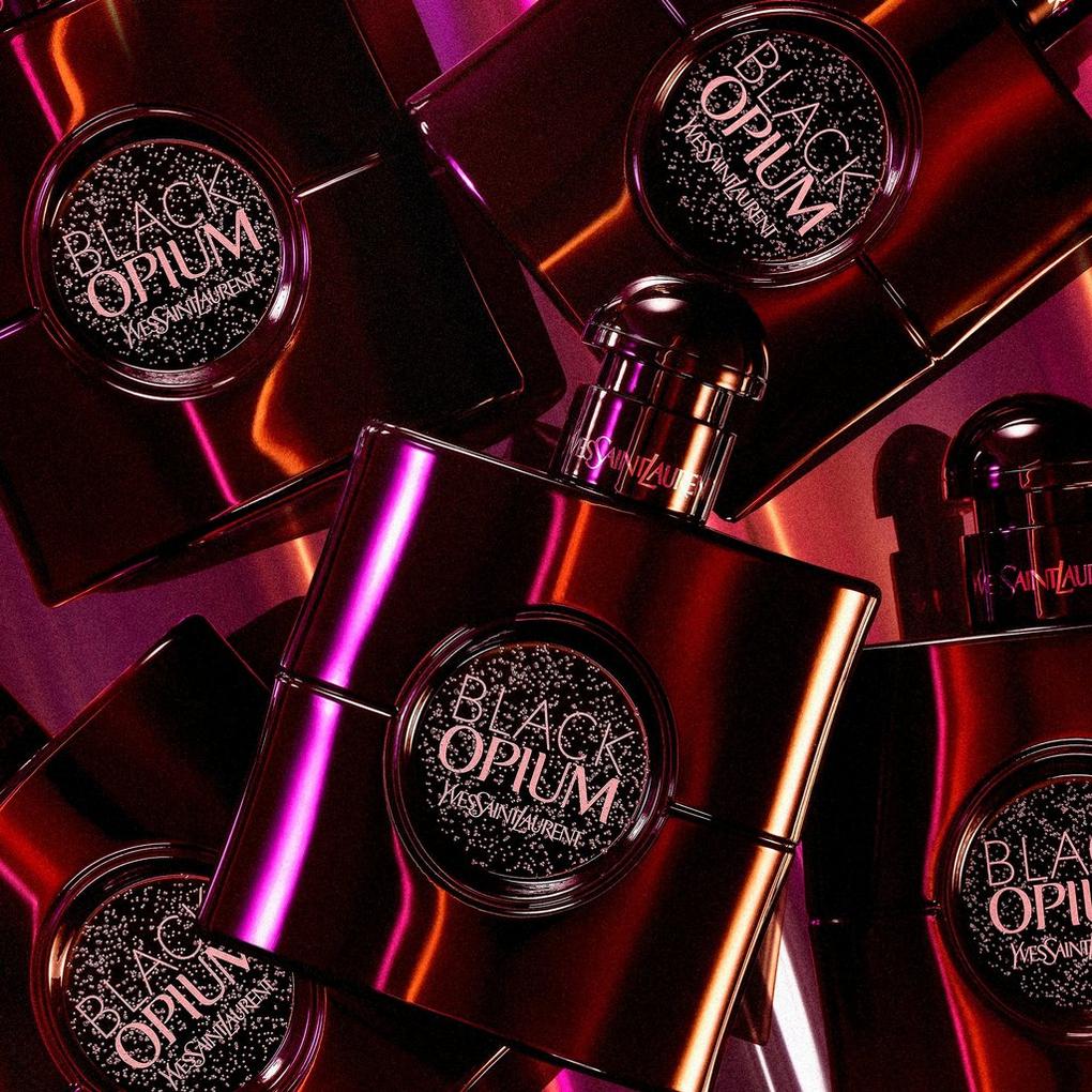 Black Opium Floral Shock Eau de Parfum Spray 3 oz by Yves Saint Laurent