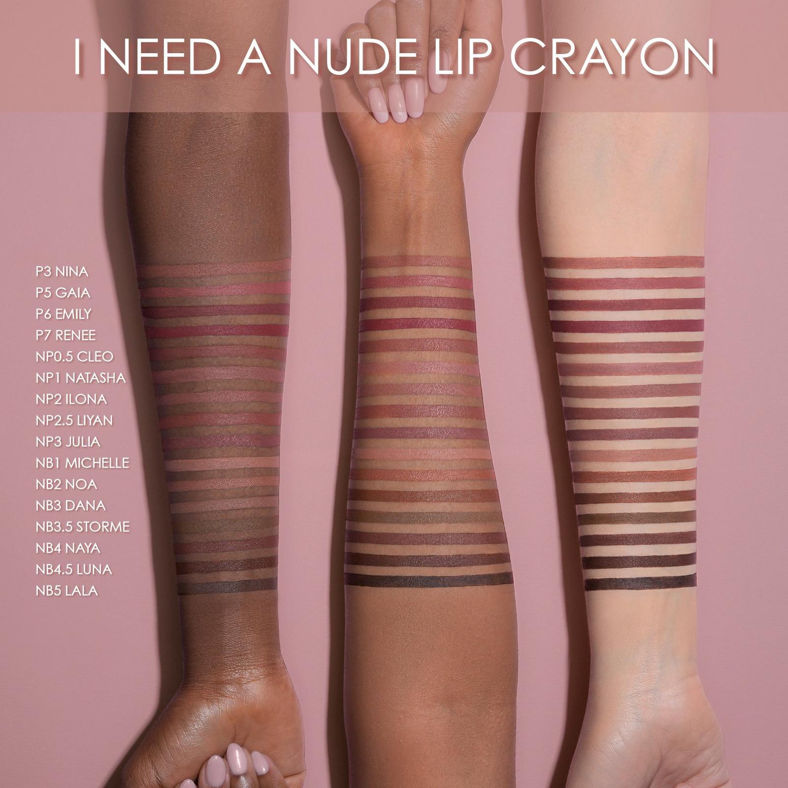 I Need a Nude Lip Crayon