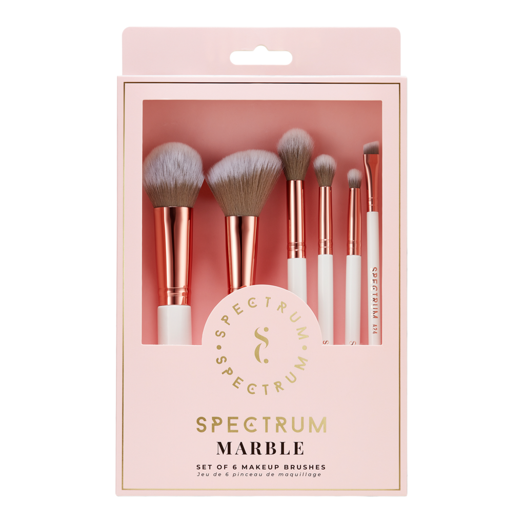 Spectrum Collection Marbleous Rose Gold Makeup Brush Tube Holder