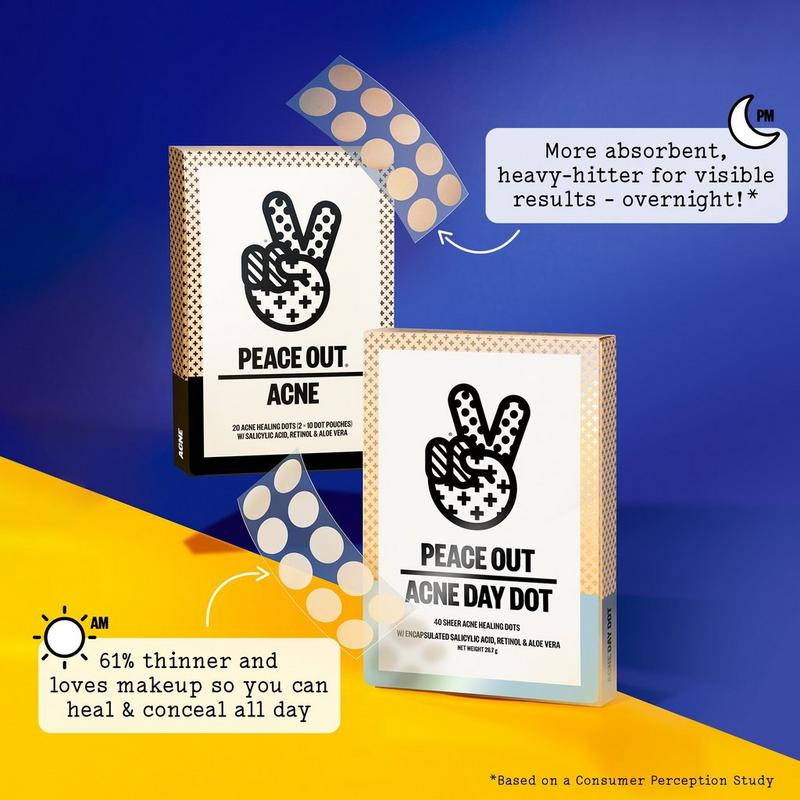 Peace Out - 20 ct Salicylic Acid Sheer Acne Day Dots | Ulta Beauty
