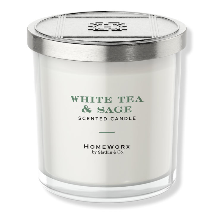 HomeWorx White Tea & Sage 3-Wick Scented Candle #1