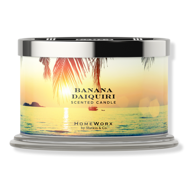 HomeWorx HomeWorx by Slatkin & Co. Banana Daiquiri 4Wick Scented Candle