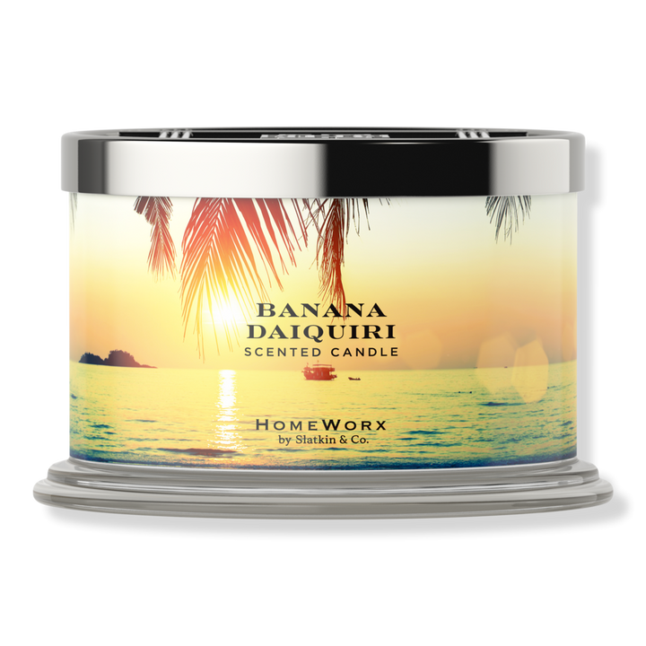 HomeWorx HomeWorx by Slatkin & Co. Banana Daiquiri 4-Wick Scented Candle #1