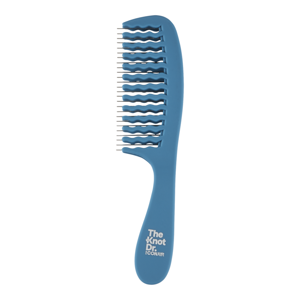 Double Detangler Comb with Removable Metal Teeth