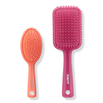 Conair Color Pops Detangle & Style Brush Set