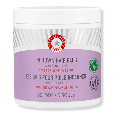 First Aid Beauty Ingrown Hair Pads with BHA & AHA