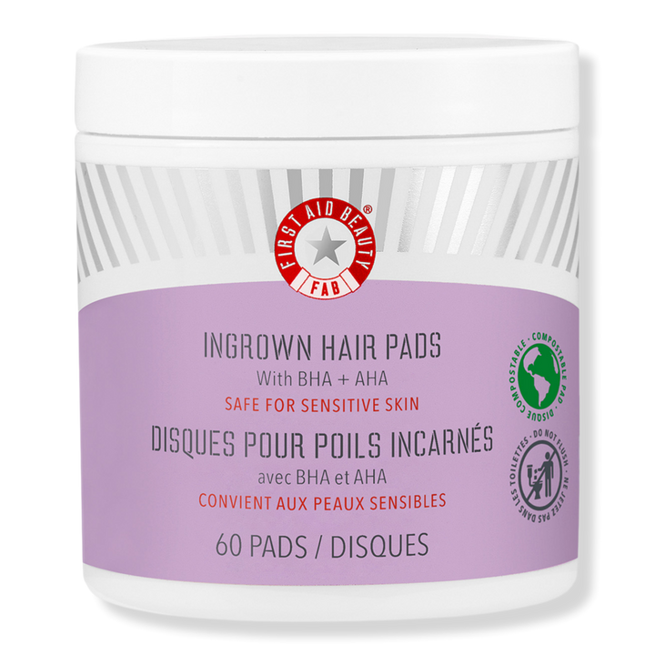 Ingrown Hair Pads with BHA & AHA First Aid Beauty Ulta Beauty