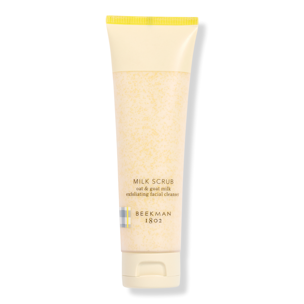 Beekman 1802 Milk Scrub Oat and Goat Milk Exfoliating Facial Cleanser - 3.0 oz