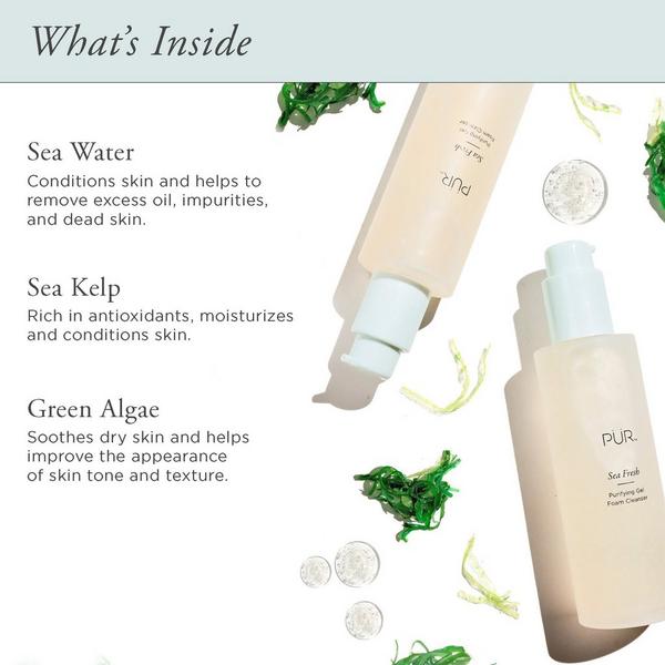 PÜR Sea Fresh Purifying Gel Foam Cleanser #4