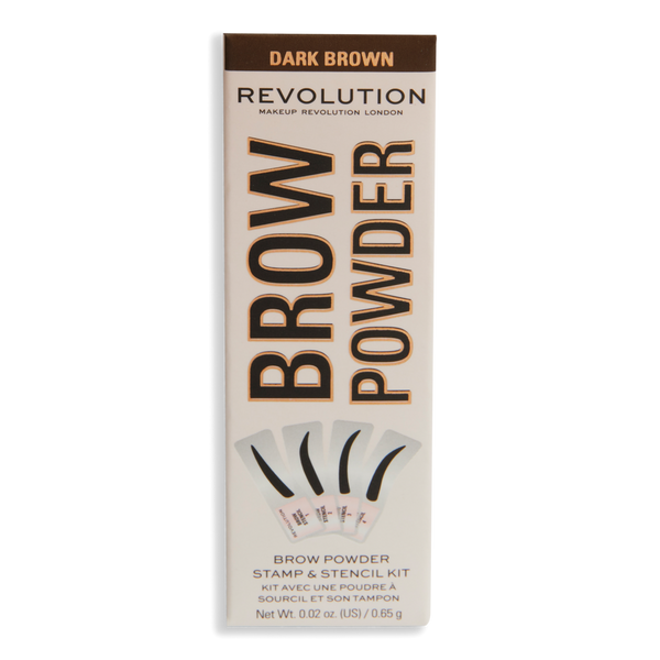 Revolution Beauty Brow Powder Stamp & Stencil Kit #6