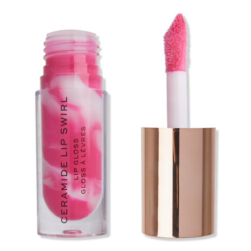 Revolution Beauty Berry Pink Lip Swirl Ceramide Gloss Ulta Beauty