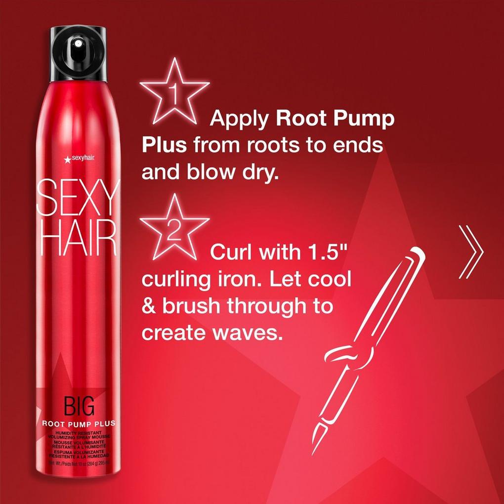 Sexy Hair Big Sexy Hair Root Pump Volumizing Spray Mousse 1.6 oz