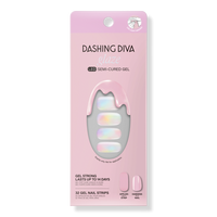 Glazed Donut Semi Cured Gel Nail Strips